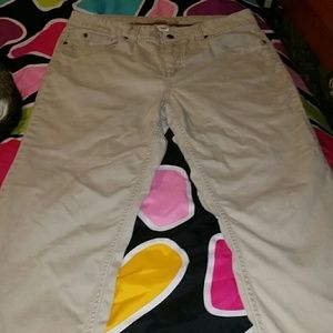 Croft & Barrow tan jeans